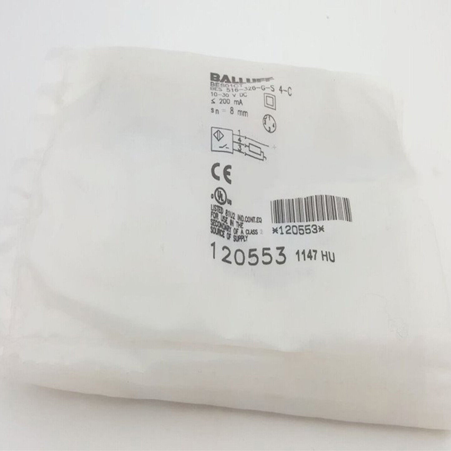 Proximity Switch for Balluff BES 516-326-G-S 4-C - BALLUFF