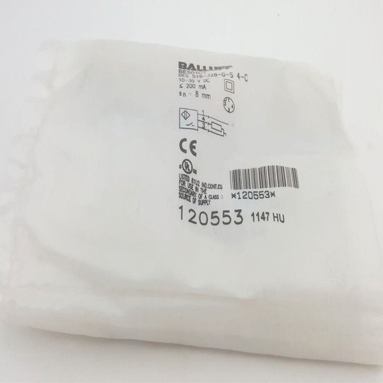Proximity Switch for Balluff BES 516-326-G-S 4-C - BALLUFF