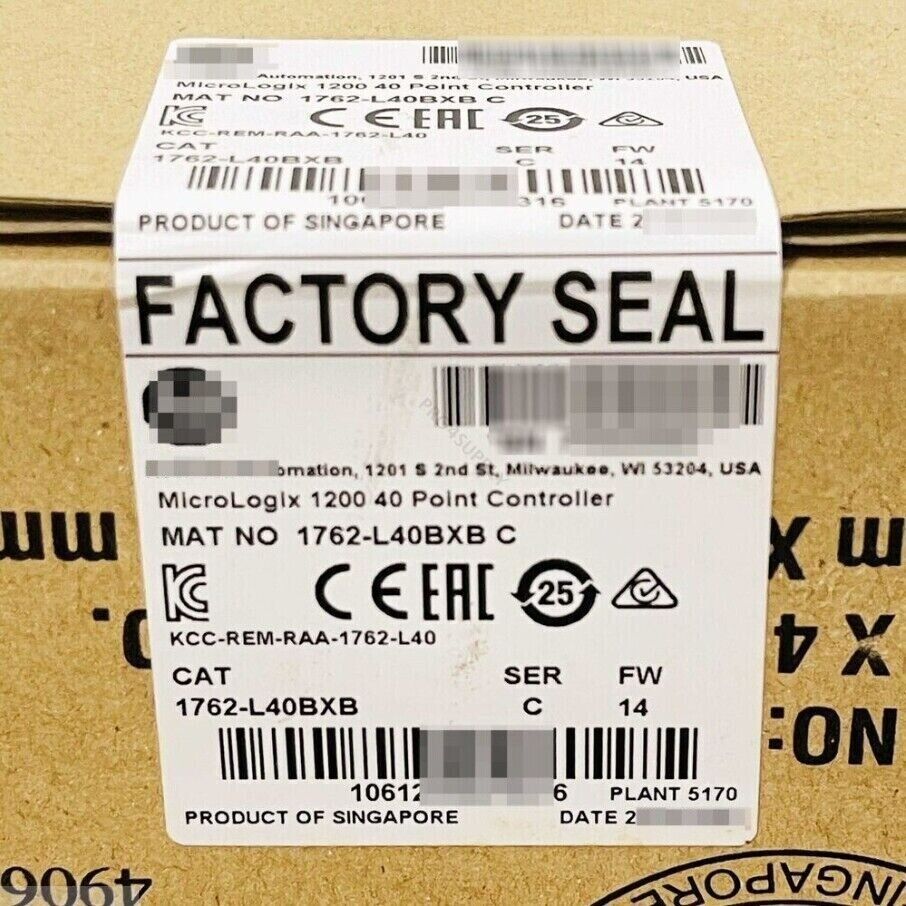 NEW Allen Bradley 1762-L40BXB MicroLogix 1200 40 Point Controller 1762L40BXB - KOEED