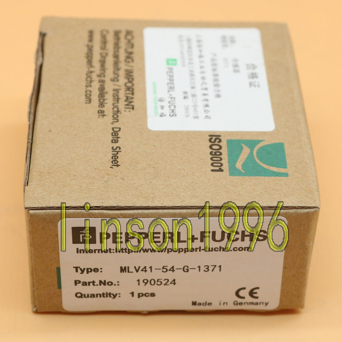 New Pepperl+Fuchs Photoelectric Switch MLV41-54-G-1371 - PEPPERL+FUCHS