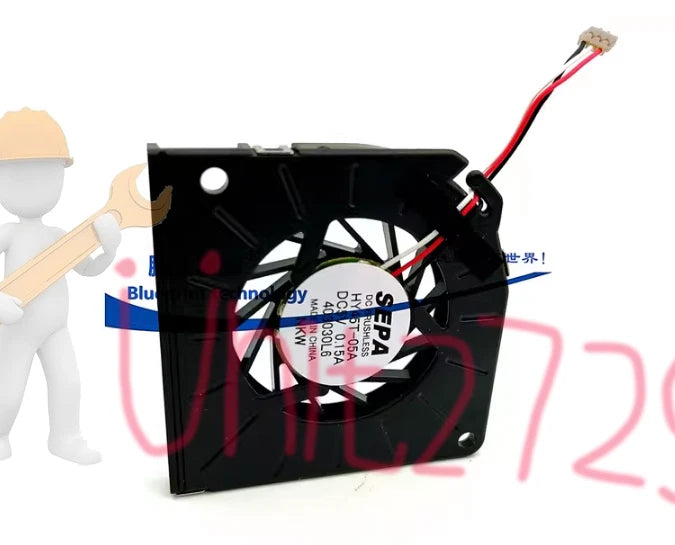 1PC HY45T-05A DC5V 0.15A 3 wires notebook fan #un