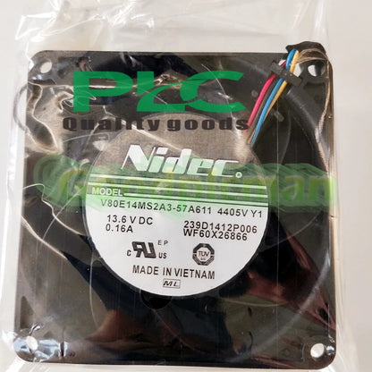 V80E14MS2A3-57A611 1PC GE WR60X10356 Refrigerator Evaporator Fan Motor