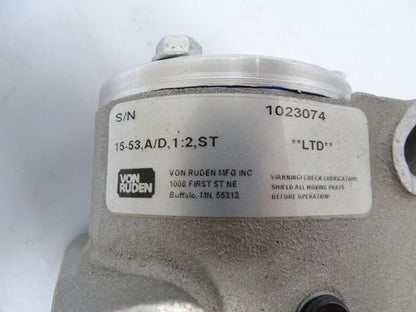 VON RUDEN 15-53 GEARBOX - USED - VON RUDEN