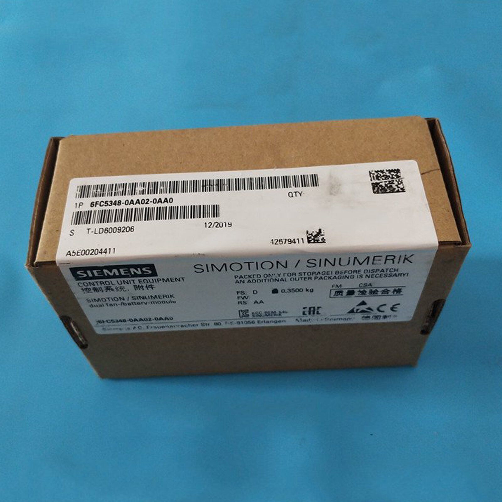 new  SIEMENS 6FC53480AA020AA0 Module 6FC5348-0AA02-0AA0 Fast Delivery