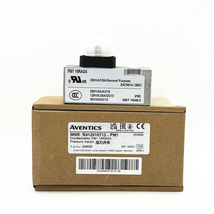 1pcs AVENTICS Pressure Switch R412010712 Series PM1 0.2-16bar