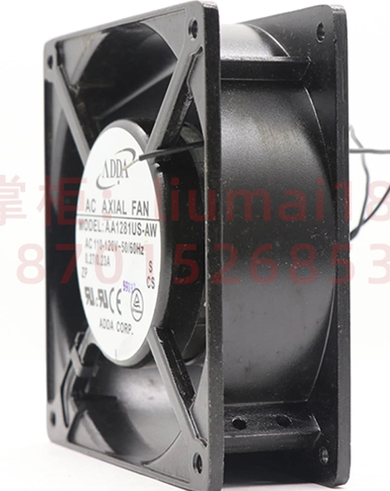 ADDA AA1281US-AW 12038 110V 0.27A Axial flow cabinet fan
