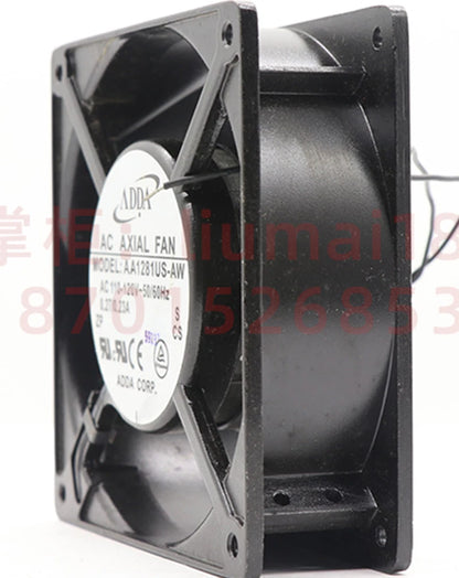ADDA AA1281US-AW 12038 110V 0.27A Axial flow cabinet fan