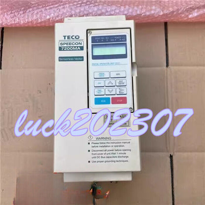 used 1PC TECO Inverter 7200MA series JNTMBGBB7R50AZS02 5.5KW - TECO
