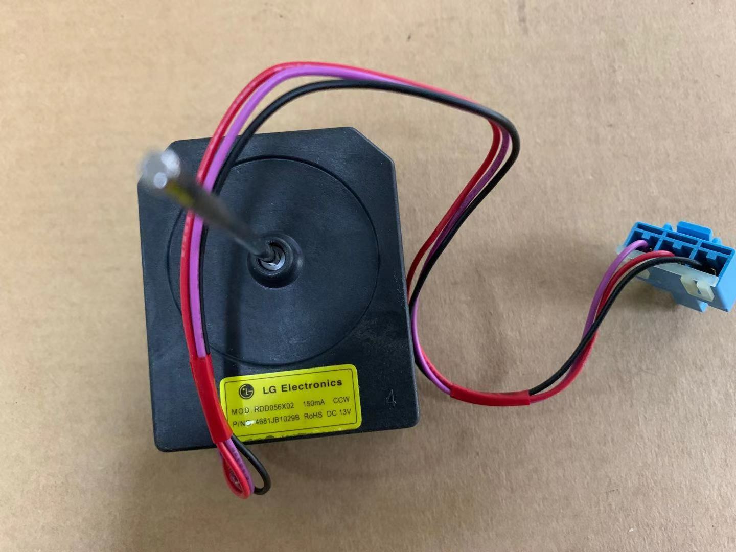 new FOR LG door refrigerator motor 4681JB1029B cooling fan motor