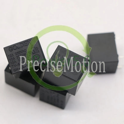5PCS For GOLDEN GH-1A-12L 12VDC 12A 250VAC 4Pins Electromagnetic Power Relay
