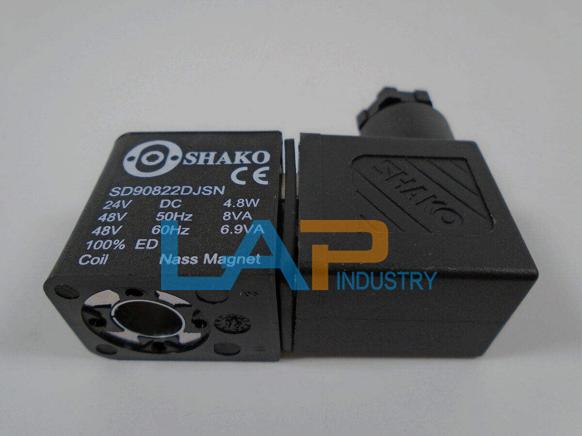 SHAKO Solenoid Valve Coil SD90822DJSN DC24V - SHAKO