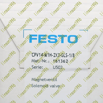 Festo 161362 Solenoid Valve CPV14-M1H-2X3-GLS-1/8 Fast - FESTO