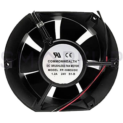 new COMMONWEALTH FP-108EX/DC S1-B Aluminum Frame Fan DC24V1.2A - COMMONWEALTH