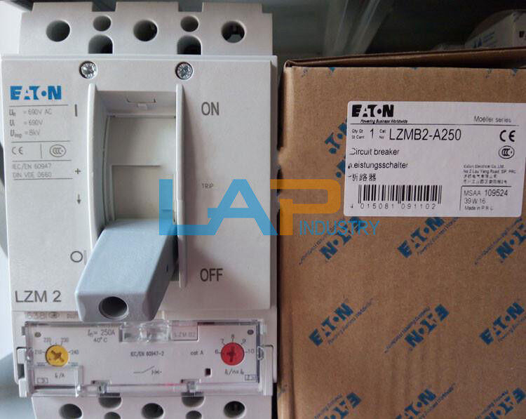 new  EATON MOELLER Molded Case Circuit Breaker LZMB2-A250