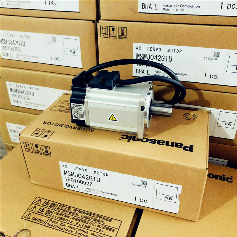 new 1PC Panasonic MSMJ042G1U AC Servo Motor In Box ping - PANASONIC