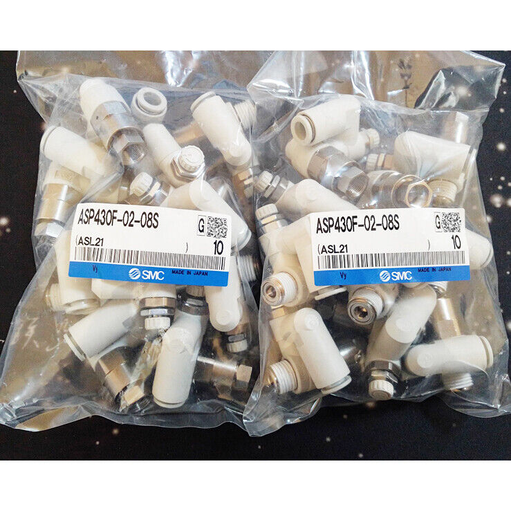 10-PC SMC ASP430F-02-08S Control Valve - SMC