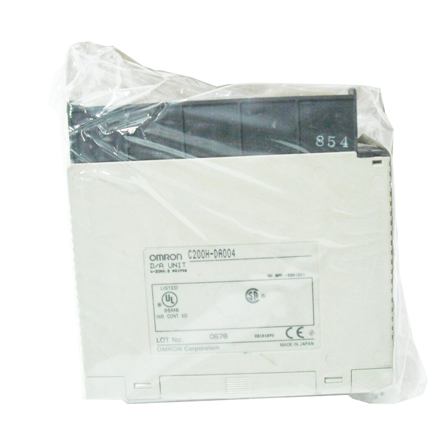 Omron C200HDA004 PLC Analog Output Unit 4-20mA - OMRON