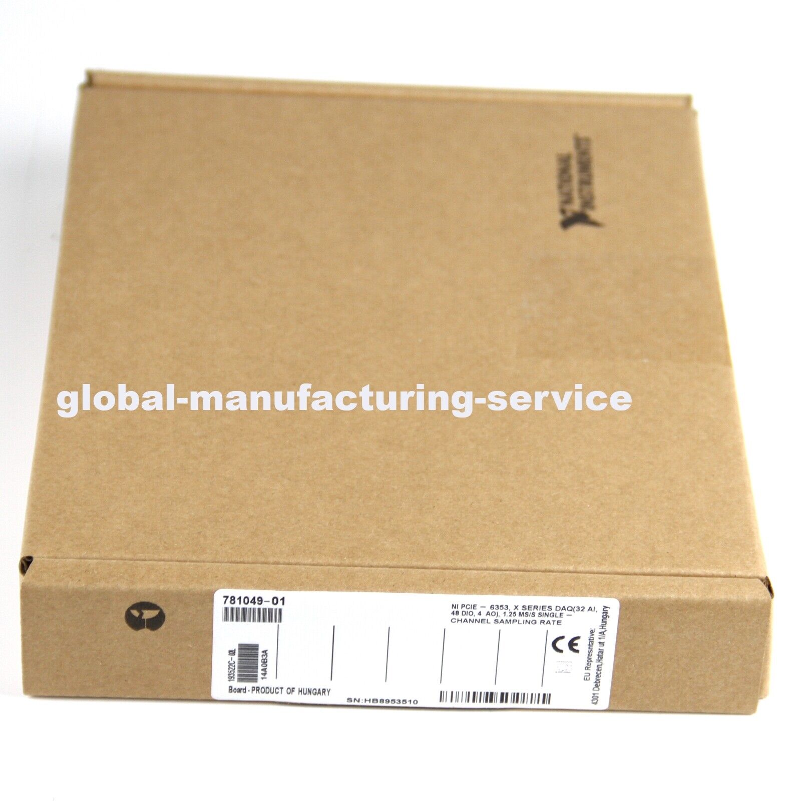 NATIONAL INSTRUMENTS PCIe-6353 781049-01 Multifunction Device - NATIONAL INSTRUMENTS