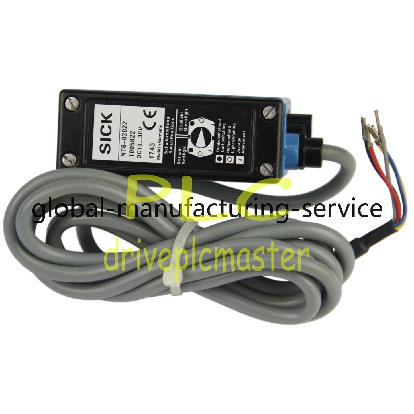 NIB SICK NT6-03022 Photoelectric Color Sensor #dr