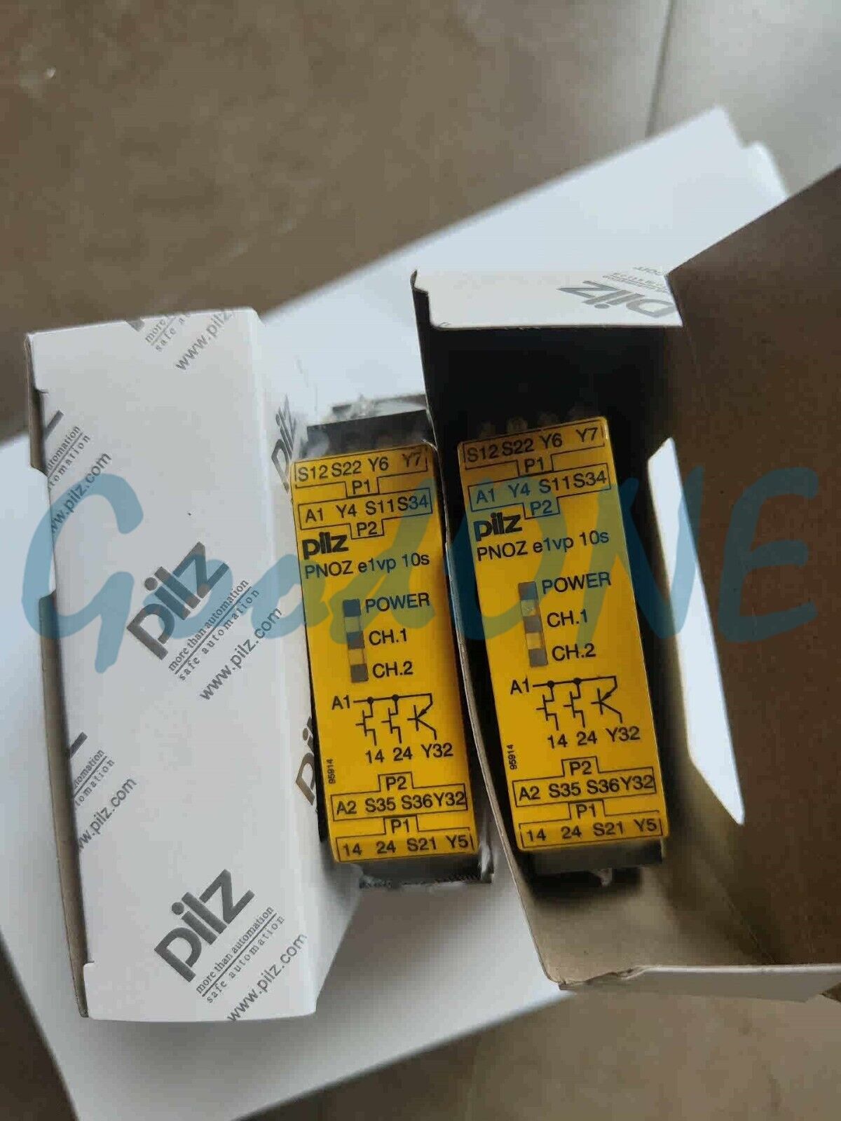 new Pilz PNOZ E1vp 10 Safety Relay 774131 3d - PILZ
