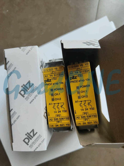 new Pilz PNOZ E1vp 10 Safety Relay 774131 3d - PILZ
