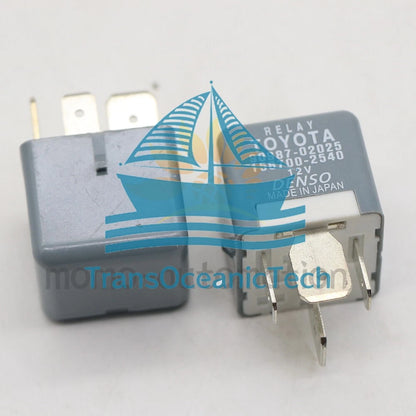 DENSO 156700-2540 90987-02025 12VDC Power Relay 4Pins 1PCS #un