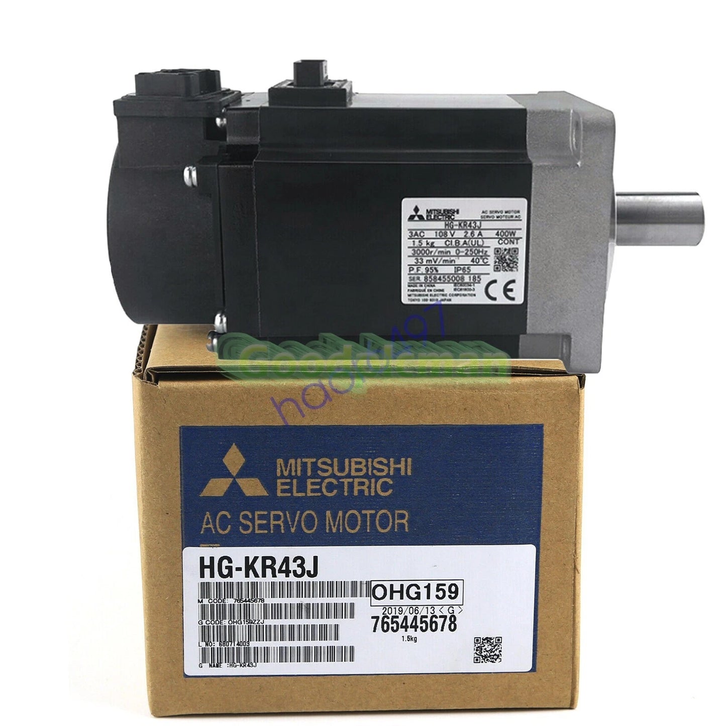 MITSUBISHI HG-KR43J Servo Motor