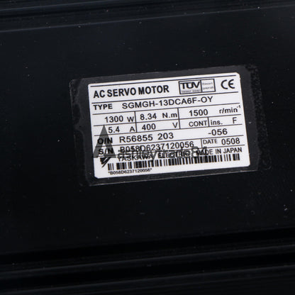 new ONE  YASKAWA SGMGH-13DCA6F-OY SERVO MOTOR