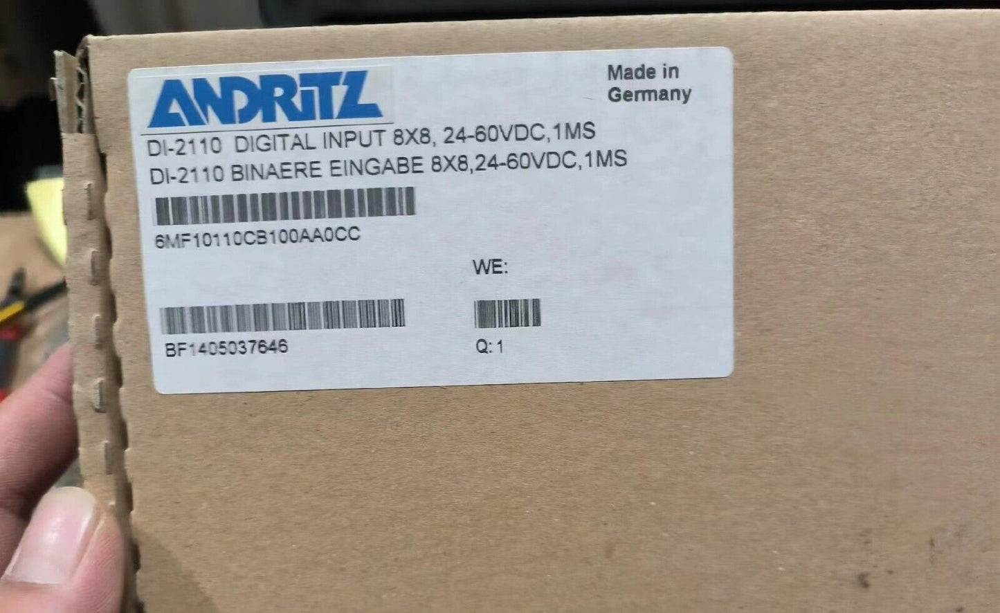 New 6MF10110CB100AA0CC Motherboard - ROG