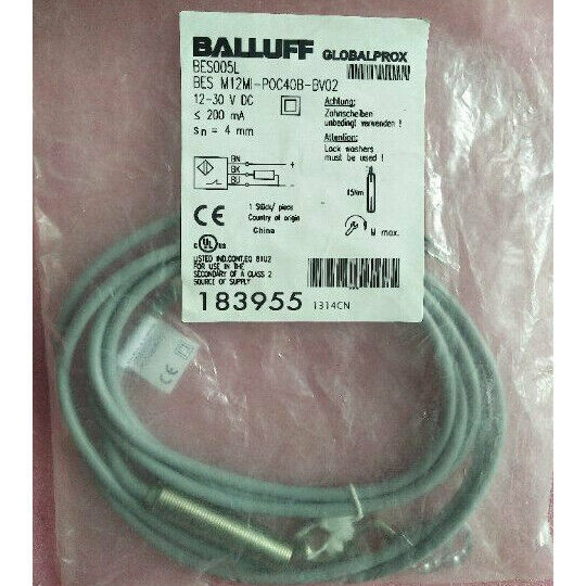 ONE BALLUFF Sensors BES M12MI-POC40B-BV02 - BALLUFF
