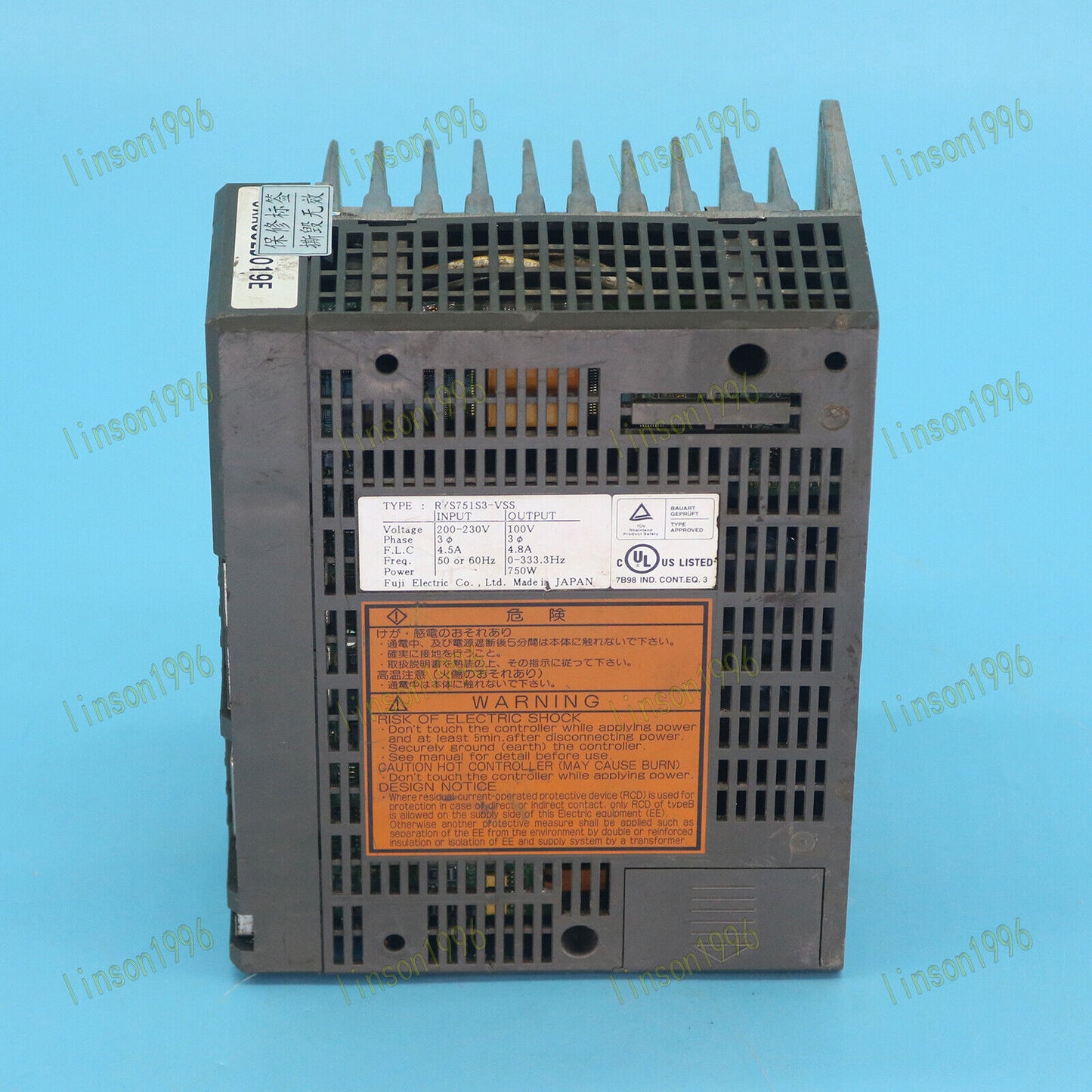 Used 1 Piece Fuji Servo Driver RYS751S3-VSS Tested in OK - FUJI