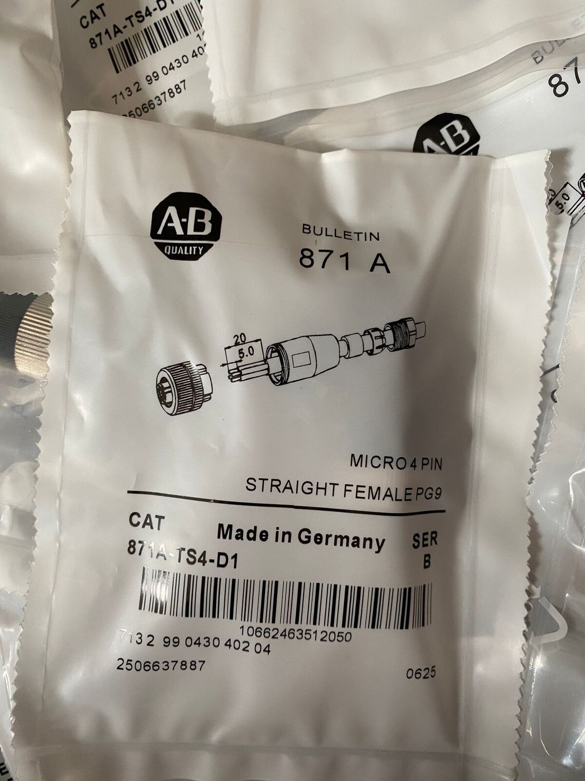 new 1pcs 871A-TS4-D1 871ATS4D1 replacement - MODCON CONTROLS