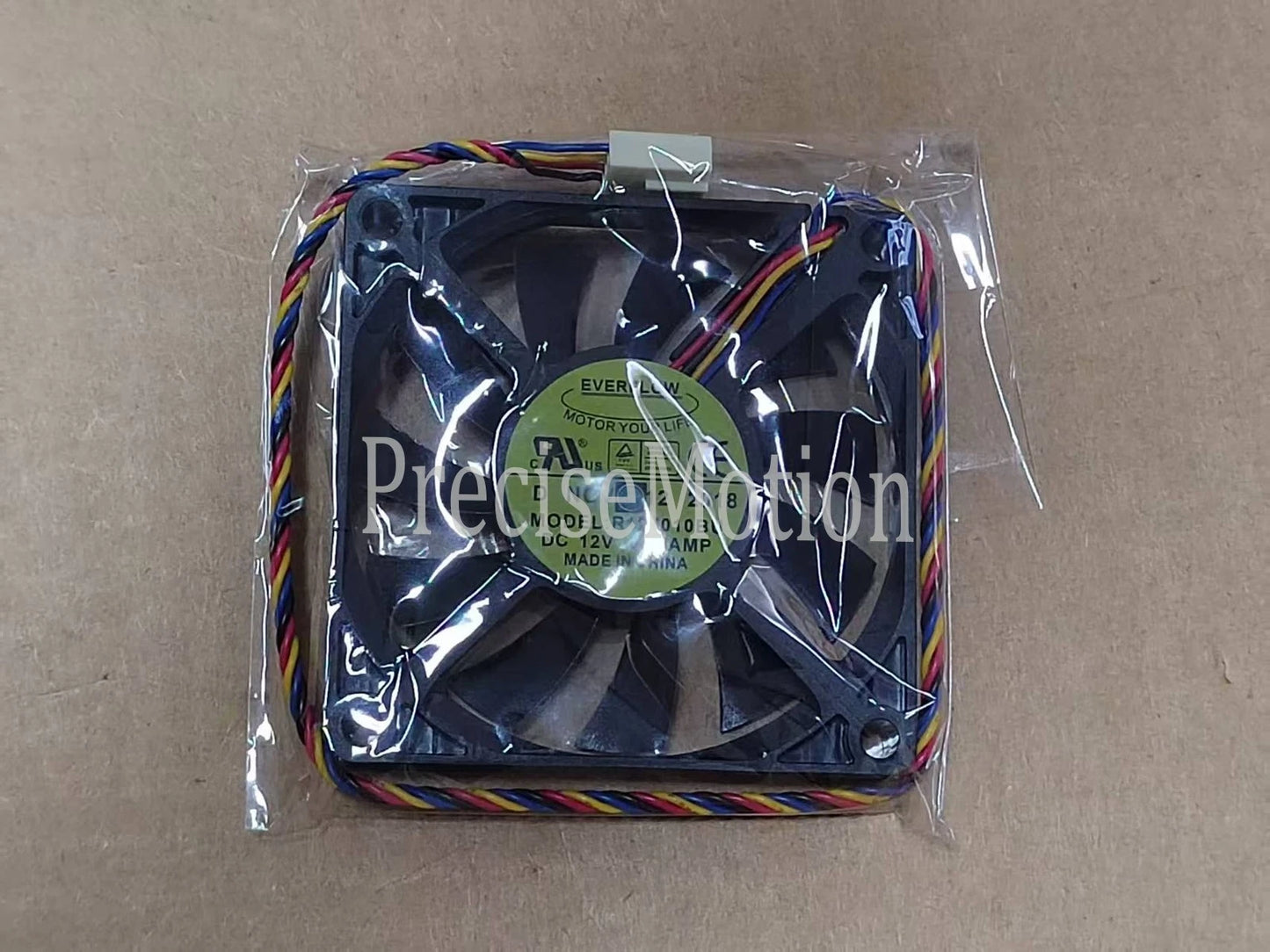EVERFLOW R127010BU 7010 DC12V 0.45A 7CM 4-Wire PWM Silent Cooling Fan