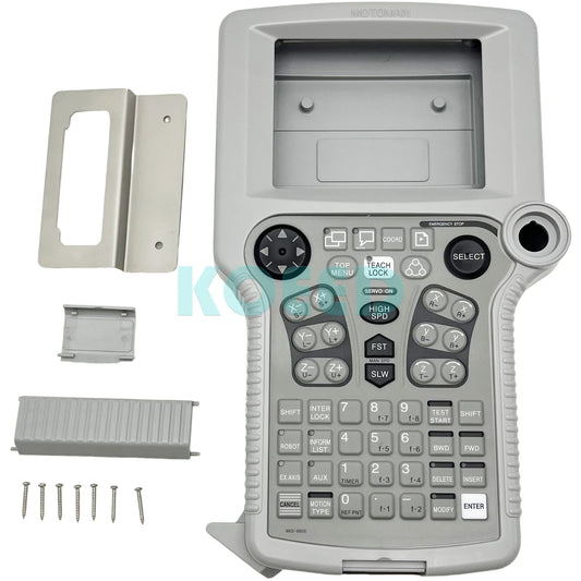 F JZNC-XPP02B Yaskawa robot XRC Pendant keypad button film+housing shell kit