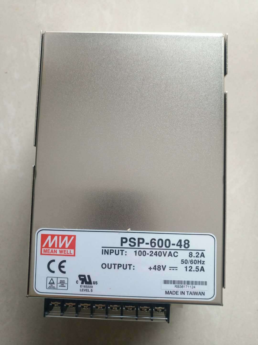 MEAN WELL PSP-600-48 600W 48V 12.5A Power Supply - MEAN WELL