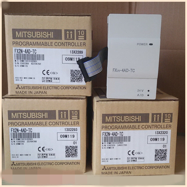 1PC MITSUBISHI PLC FX2N-4AD-TC FX2N4ADTC PING - MITSUBISHI