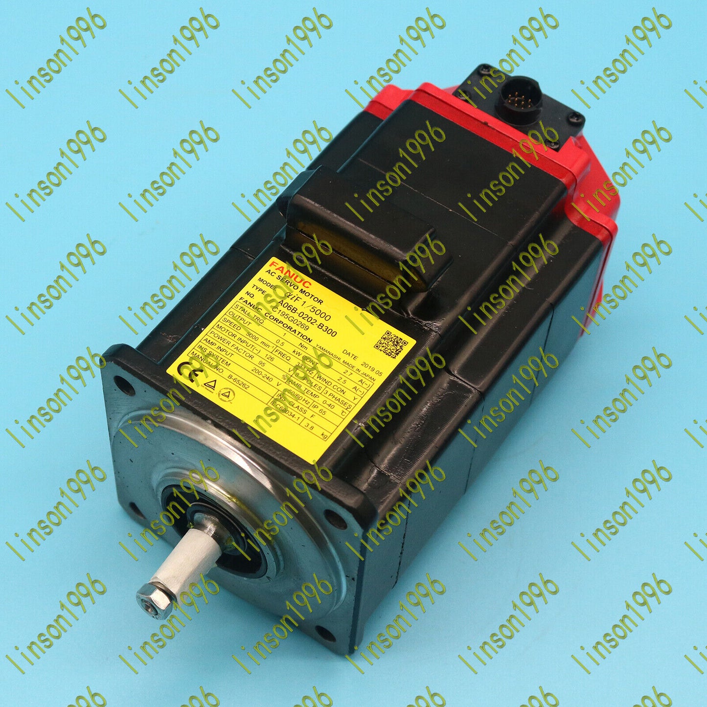 A06B-0202-B300 Servo Motor Tested Good OK - FANUC