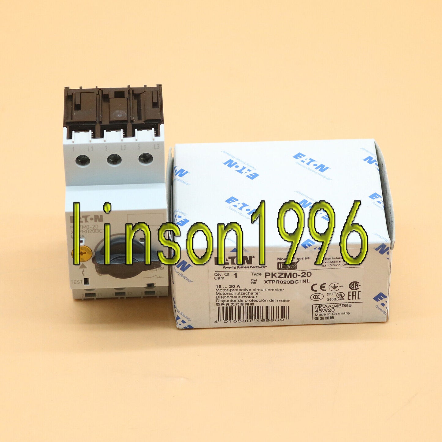 New Eaton Moeller PKZM0-20_ship - EATON MUELLER