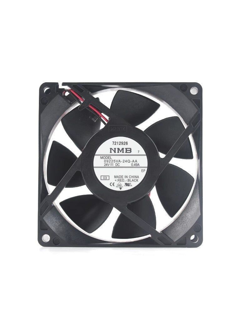 NMB 09225VA-24Q-AA 9225 DC24V 0.49A 2-Wire Small Axial Cooling Fan