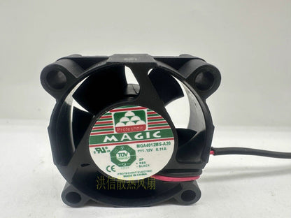 new MAGIC MGA4012MS-A20 4020 DC12V 0.11A 4CM 2-Wire Cooling Fan