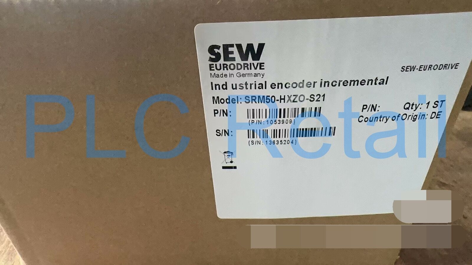 new  SEW encoder SRM50-HZO-S21