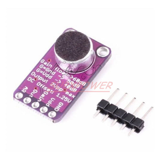 MAX9814 Amplifier Stable MAX9814 module Auto Gain Control CMA-444PF-W (1PC)