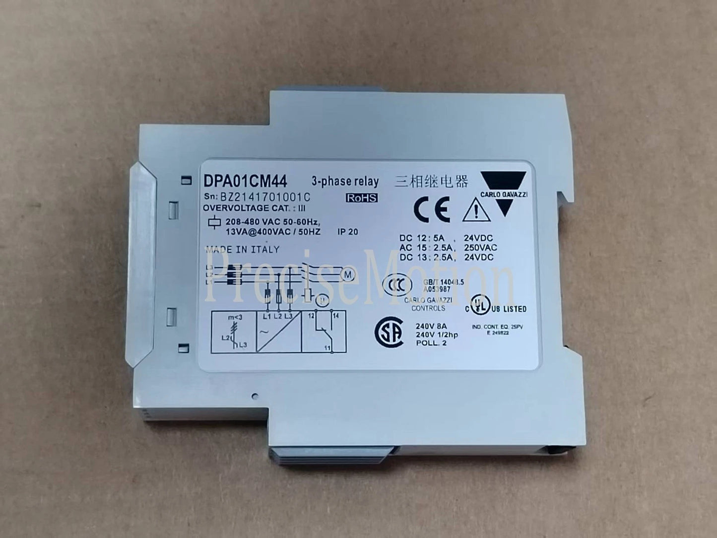 1PCS Swiss Jiale Phase Sequence Protector DPA01CM44