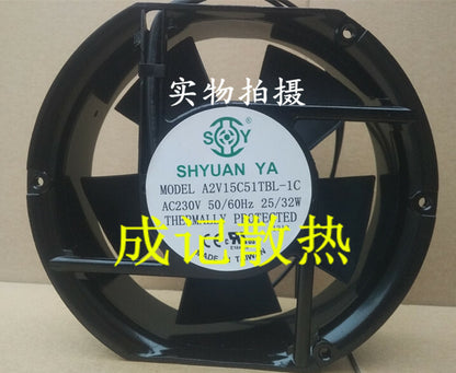 1pcs SHYUAN YA A2V15C51TBL-1C 17251 230V 25/32W inverter axial cooling fan