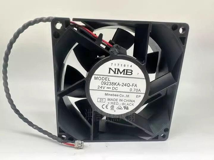 NMB 09238KA-24Q-FA 9038 DC24V 0.70A 9CM 2-Pin Inverter Cooling Fan