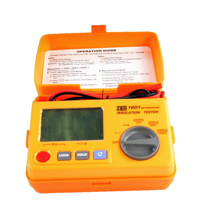 New TES-1601 Auto-ranging Insulation Tester - TESTECH