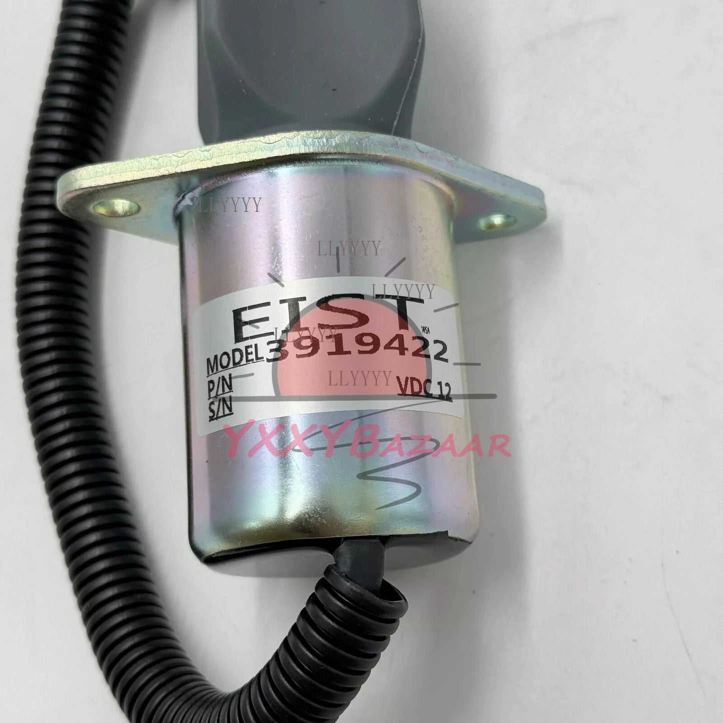 3919422 Cummins SA-4026-12 Fuel Shut Off Solenoid Valve 12V C & B 5.9L 8.3L
