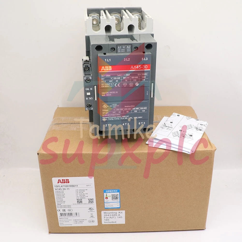 Contactor A145-30-11 1SFL451001R8011 220VAC ( A1453011220VAC ) 1PCS