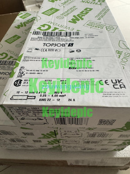 100 pieces of WAGO terminal blocks 2002-1201 20021201 #ke