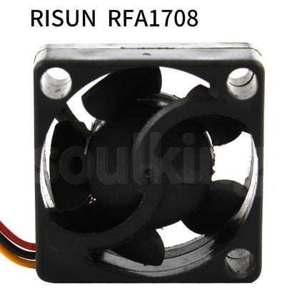 RISUN RFA1708 1.7CM 1708 17*17*8MM 5V 3-wire miniature cooling fan